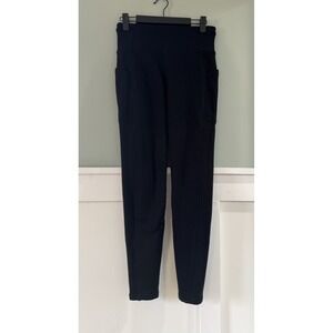 Athleta Women's Ultimate Stash Pocket 7/8 Tight Embossed Size S Pockets Workout